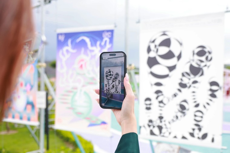 Thủy Nguyên quen mà lạ qua lăng kính nghệ thuật đương đại ảnh 2