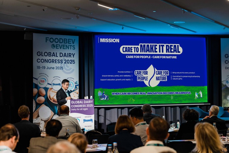 Dấu ấn Vinamilk tại Hội nghị Sữa Toàn cầu: Sữa Việt ngang tầm với thế giới về đổi mới, công nghệ ảnh 1