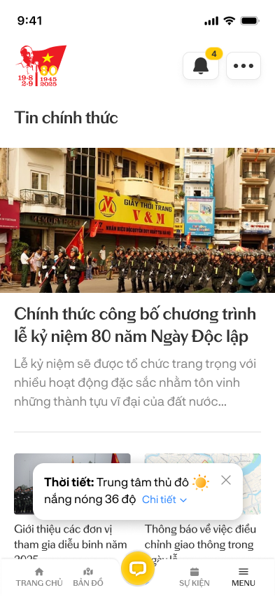 Ra mắt website chào mừng 80 năm Cách mạng tháng Tám và Quốc khánh 2/9 ảnh 3