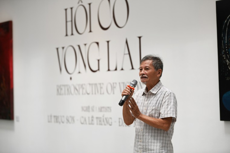 VCCA tổ chức triển lãm “hồi cố vọng lai” tôn vinh 3 hoạ sĩ gạo cội, tiêu biểu cho mỹ thuật việt nam giai đoạn đổi mới ảnh 5