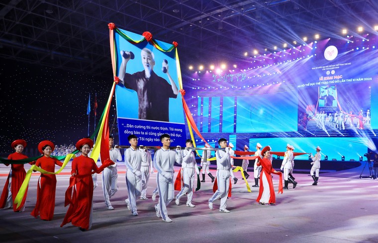 Khai mạc Đại hội Thể dục thể thao Thủ đô lần thứ XI năm 2025 ảnh 2