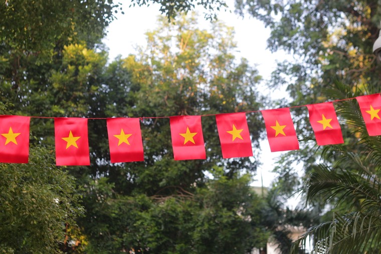 Hà Nội rực rỡ màu cờ kỷ niệm 70 năm Ngày Giải phóng Thủ đô ảnh 9