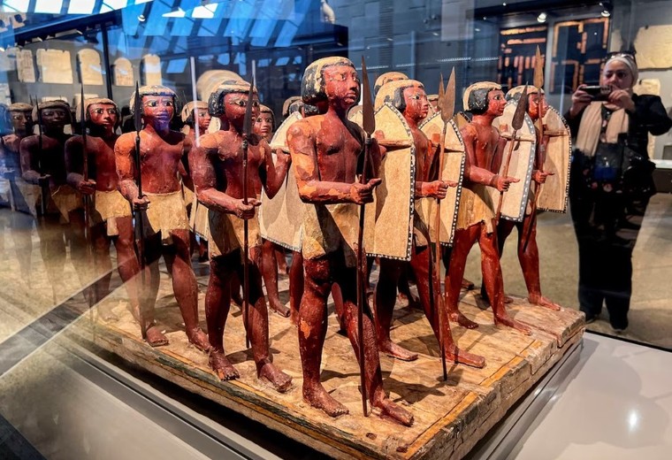 Ai Cập mở các phòng trưng bày tại Bảo tàng Cổ vật ảnh 1