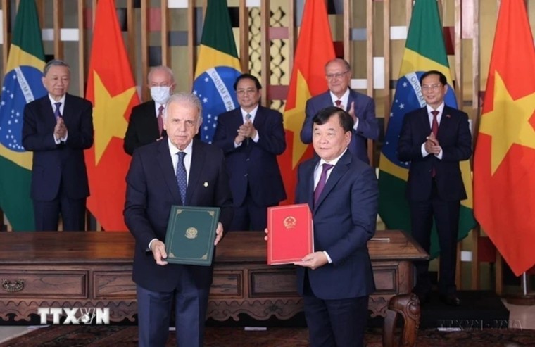 Đưa quan hệ Đối tác toàn diện Việt Nam-Brazil đi vào chiều sâu, bền vững ảnh 2