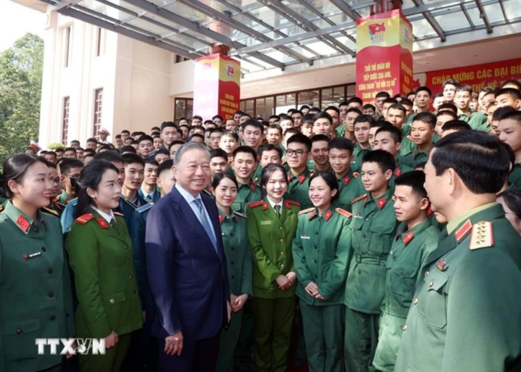 Tổng Bí thư Tô Lâm: Thanh niên Quân đội phải xây hoài bão lớn ảnh 1