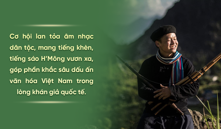 Chàng nghệ sĩ trẻ mang thanh âm miền núi đến với bạn bè quốc tế ảnh 5