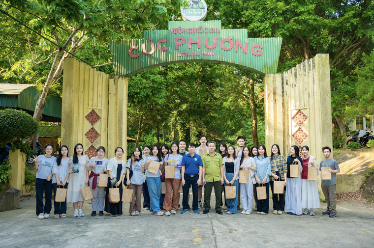 Nhóm sinh viên phát triển dự án bảo tồn sinh thái tại Vườn Quốc gia Cúc Phương ảnh 5