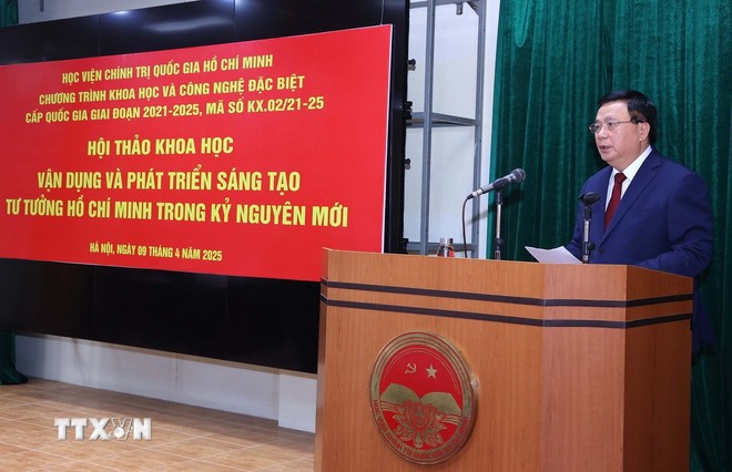 Vận dụng và phát triển sáng tạo tư tưởng Hồ Chí Minh trong kỷ nguyên mới ảnh 1