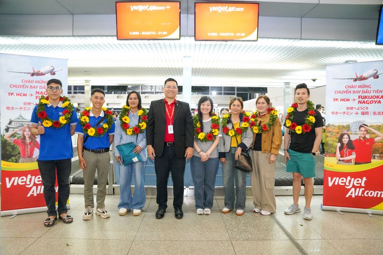 Vietjet khai trương đường bay từ TP.HCM tới Nagoya và Fukuoka, tăng cường kết nối Việt Nam – Nhật Bản ảnh 1