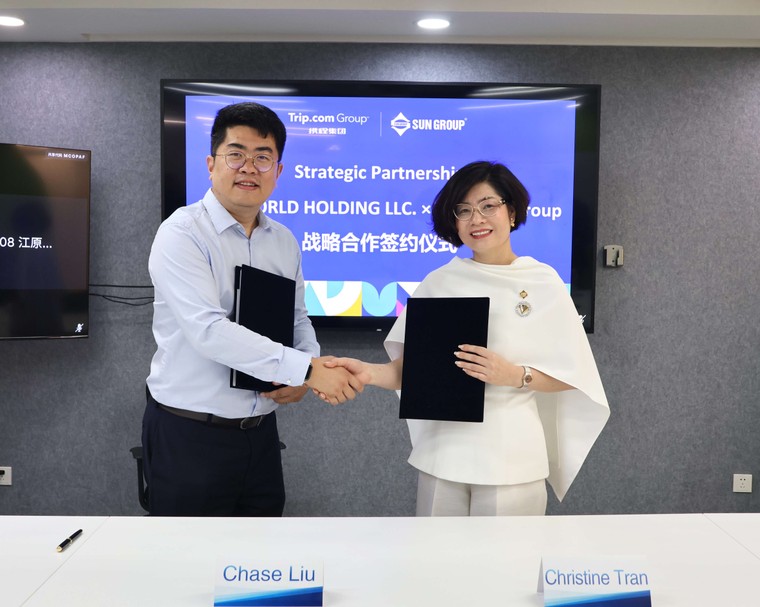 Sun Entertainment & Hospitality Group hợp tác chiến lược với Trip.com mang khách quốc tế đến Việt Nam ảnh 1