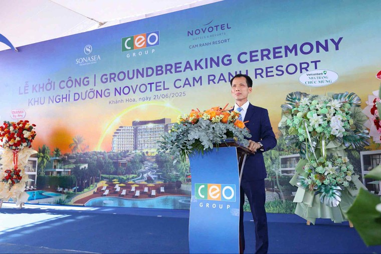 Tập đoàn CEO khởi công Novotel Cam Ranh Resort - Dấu mốc mới trên hành trình kiến tạo chuỗi nghỉ dưỡng 5 sao tại Việt Nam ảnh 1