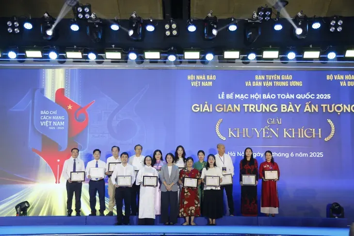 Bế mạc Hội Báo toàn quốc 2025: Trao 16 giải A, 24 giải B và 48 giải C cho các tập thể, cá nhân xuất sắc ảnh 5