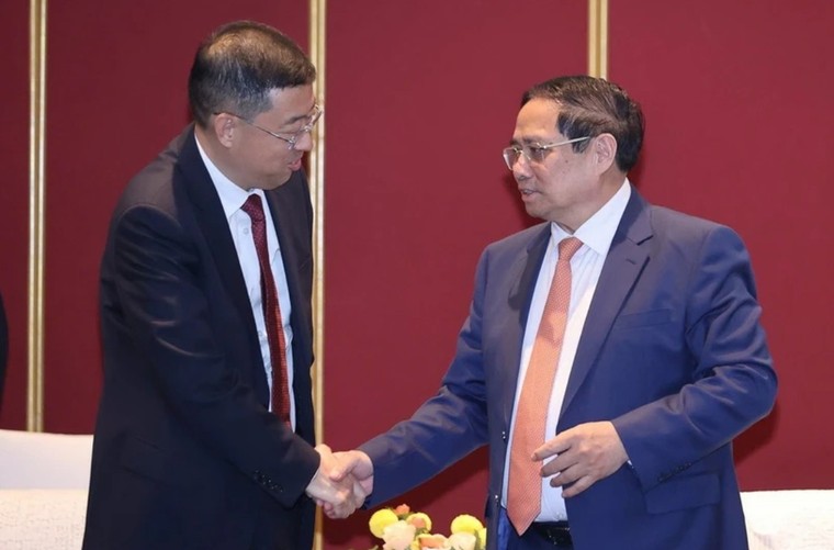 Thủ tướng Phạm Minh Chính làm việc với các tập đoàn lớn của Trung Quốc ảnh 1