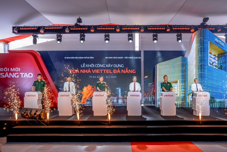 Đà Nẵng nhấn nút khởi công tòa nhà công nghệ cao Viettel trong ngày đầu của kỷ nguyên mới ảnh 3