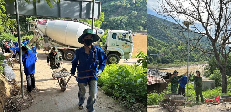 Hành trình “cõng” nước sạch lên bản của hàng nghìn chiến sĩ Mùa hè Xanh ảnh 2