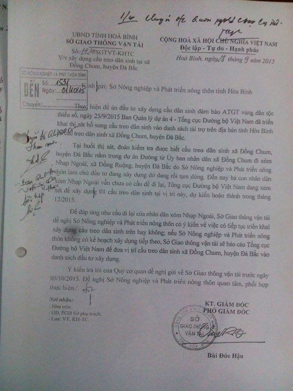 Dự án cầu xóm Nhạp bỏ hoang: Tiền bỏ ra không đáng kể? ảnh 3