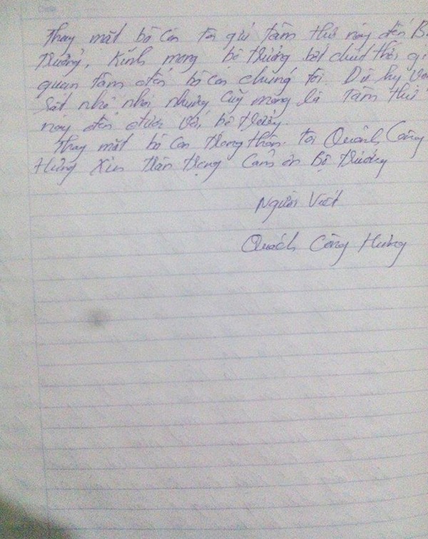 'Tâm thư' gửi Bộ trưởng Thăng của người dân xóm Nhạp ảnh 2