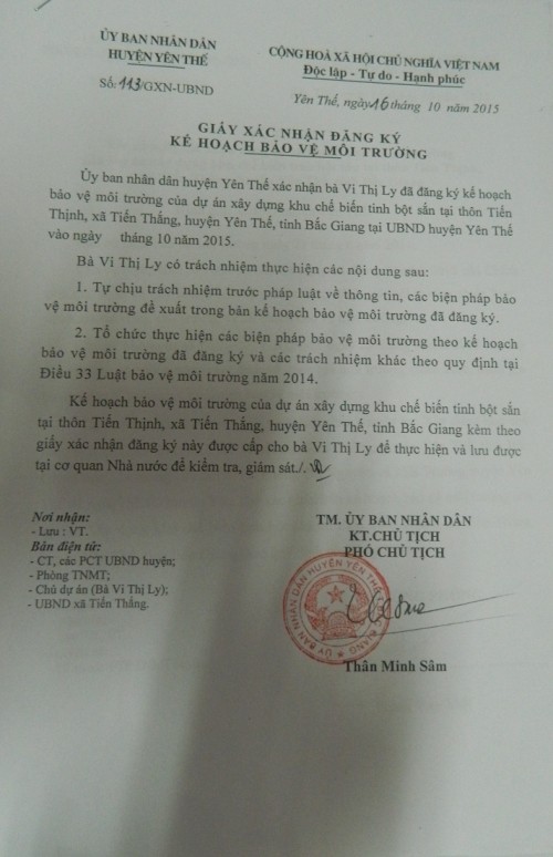 Kỳ 4: Huyện Yên Thế 'bất lực' hay làm ngơ cơ sở gây ô nhiễm? ảnh 3