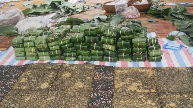 2.000 bánh chưng xanh cùng người nghèo ăn Tết ảnh 4