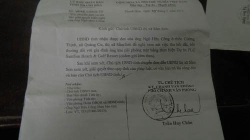 Kỳ 3: Dân khiếu nại vì FLC mặc cả giá đất như 'mớ rau, con cá' ảnh 1