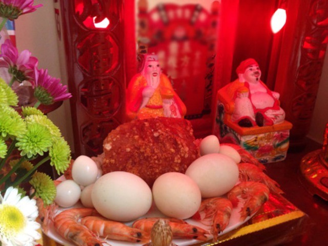 Cách chuẩn bị mâm cỗ tam sên cúng Thần tài mùng 10 tháng Giêng ảnh 1