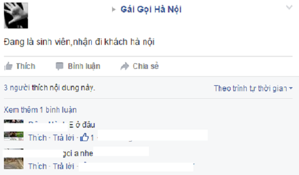 Nam, nữ sinh viên bán dâm kiếm tiền tiêu Tết ảnh 3