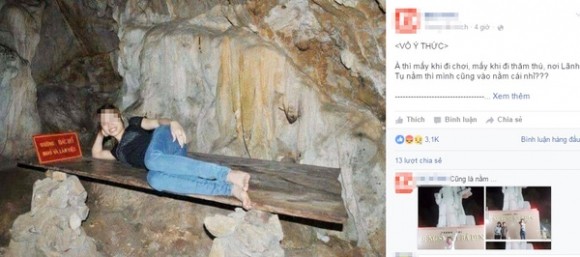 Phản cảm thiếu nữ tạo dáng 'nàng tiên cá' trên phản gỗ lịch sử ảnh 2