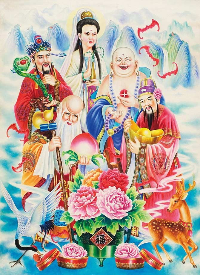 Các ông Tam Đa 'Phúc-Lộc-Thọ' là ai và có ý nghĩa gì? ảnh 2