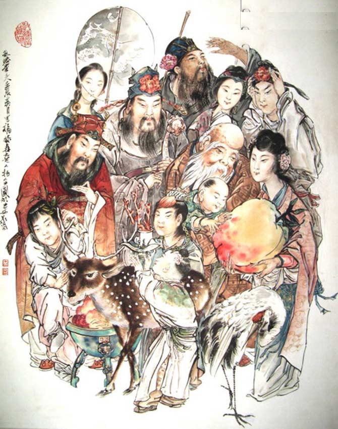 Các ông Tam Đa 'Phúc-Lộc-Thọ' là ai và có ý nghĩa gì? ảnh 3