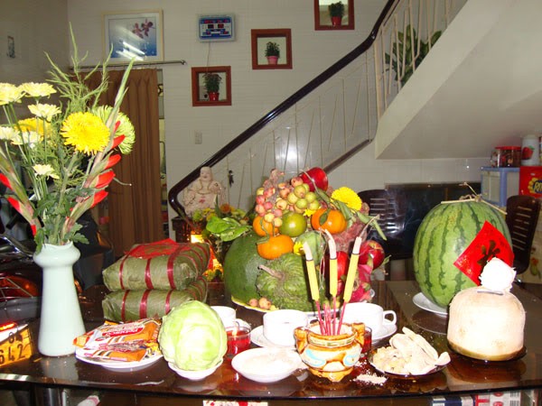 Bài cúng đêm giao thừa Tết 2016 trong nhà và ngoài trời ảnh 2