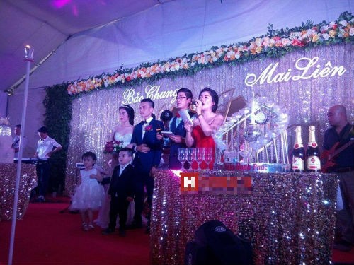 Choáng ngợp đám cưới siêu khủng của con đại gia Hà Tĩnh-Bắc Ninh ảnh 3