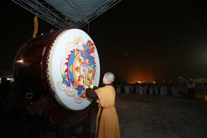 Hàng ngàn người dự Đêm hội Hoa đăng Tây Thiên ảnh 3