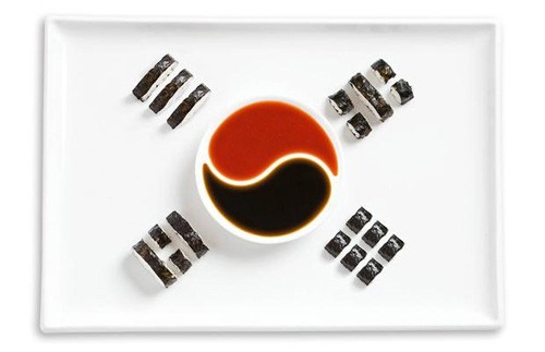 Thú vị những lá cờ làm từ rau củ ảnh 9