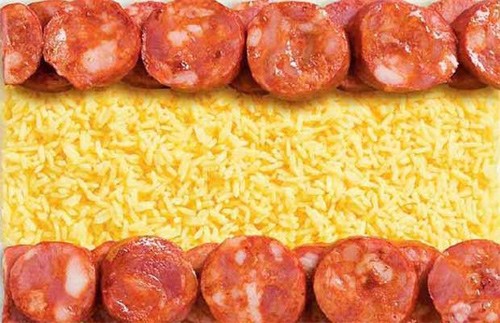 Thú vị những lá cờ làm từ rau củ ảnh 3