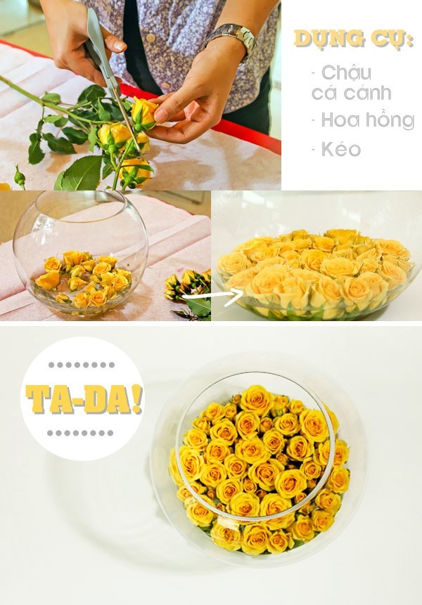 Mách chàng 3 cách cắm hoa đẹp để nàng 'ngất ngây' ngày 8/3 ảnh 7