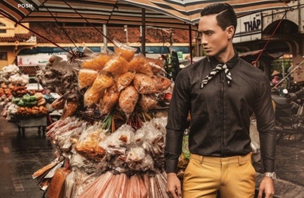 Kim Lý và vẻ đẹp Việt Nam trên tạp chí thời trang số 1 Myanmar ảnh 1