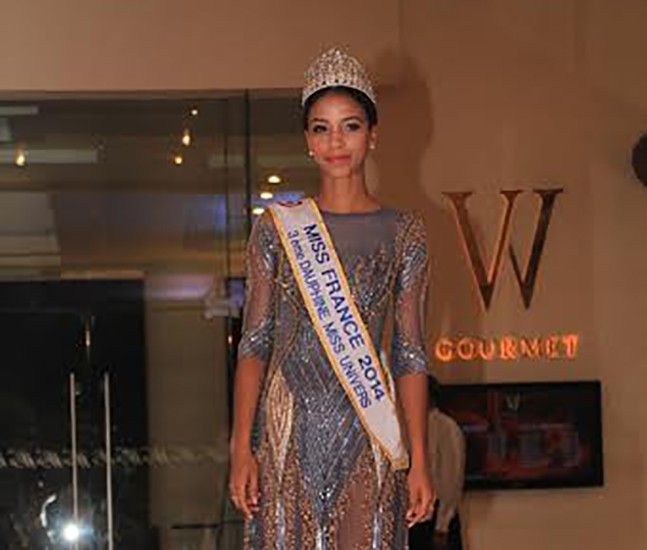 Hoa hậu Pháp: “Vinh dự tham gia họp báo Hoa hậu Việt Nam 2016” ảnh 1