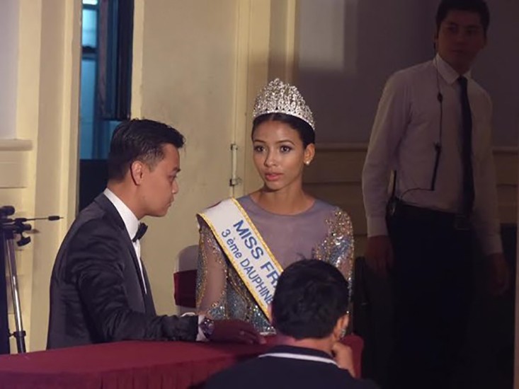 Hoa hậu Pháp: “Vinh dự tham gia họp báo Hoa hậu Việt Nam 2016” ảnh 5