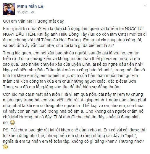 Văn Mai Hương bị tố giả tạo... kích động fan để 'hại' Sơn Tùng ảnh 4