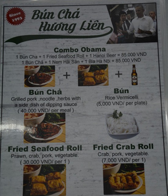 Quán bún chả Hương Liên đưa 'combo Obama' vào thực đơn ảnh 2