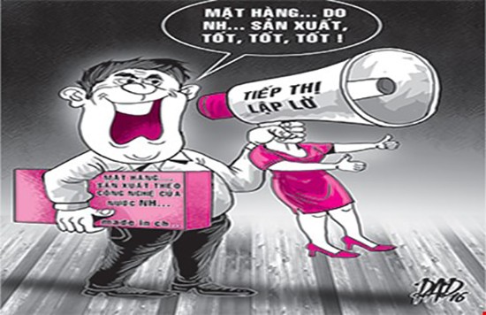 Trăm kiểu lập lờ tiếp thị ảnh 1