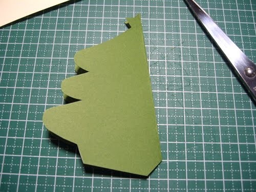 Cách làm 4 mẫu thiệp giáng sinh hình cây thông siêu dễ thương ảnh 11