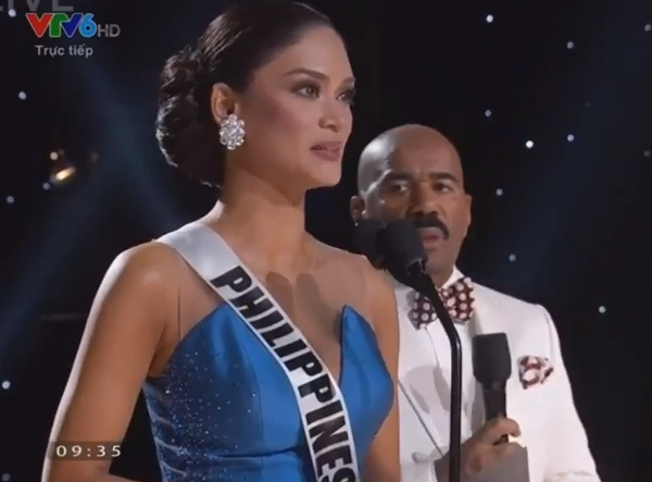 Người đẹp Philippines ngơ ngác đăng quang Hoa hậu Hoàn vũ 2015 ảnh 1