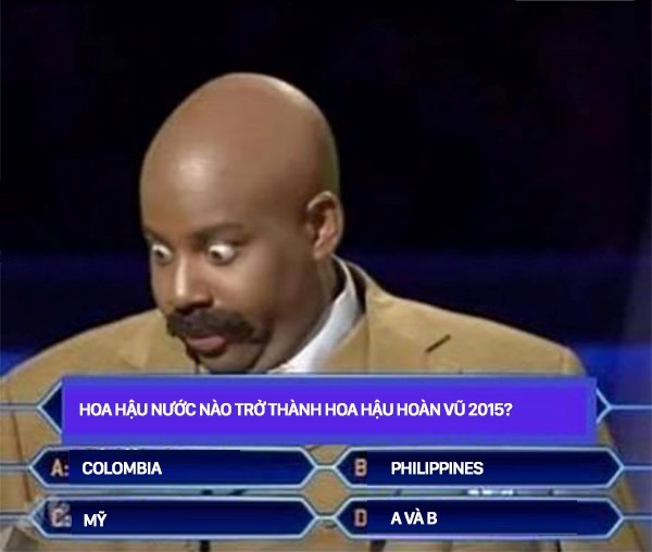 Cười bò loạt ảnh chế sự cố trao nhầm vương miện Hoa hậu hoàn vũ 2015 ảnh 5