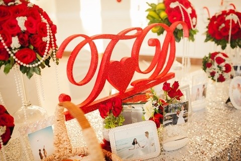 Đám cưới ngập tràn không khí Giáng sinh của Á hậu Diễm Trang ảnh 9