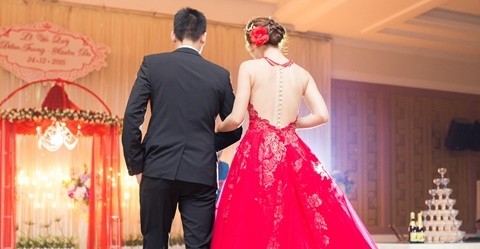 Đám cưới ngập tràn không khí Giáng sinh của Á hậu Diễm Trang ảnh 4