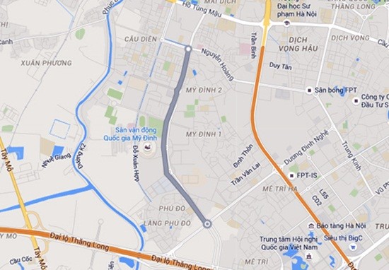 Các tuyến phố ở Hà Nội bị cấm để phục vụ Đại hội Đảng ảnh 1