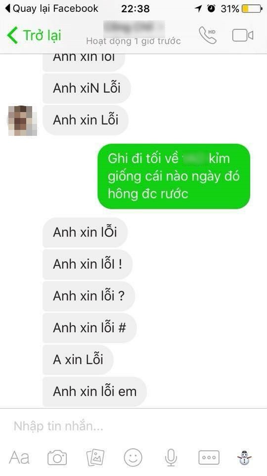 Choáng với chàng trai cần cù gửi 200 tin nhắn xin lỗi người yêu ảnh 2