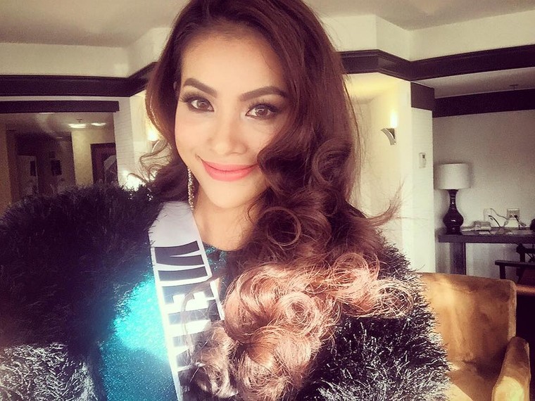 Phạm Hương khoe giọng qua ca khúc ‘Hello Vietnam’ tại Miss Universe ảnh 3
