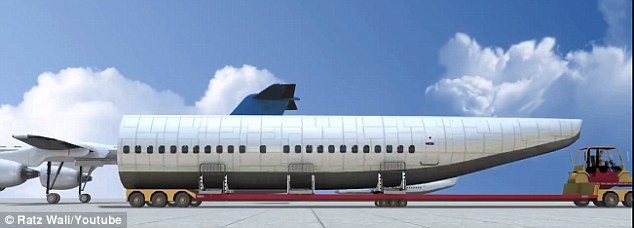 Cận cảnh chiếc máy bay tương lai đảm bảo an toàn tối đa khi tai nạn ảnh 2